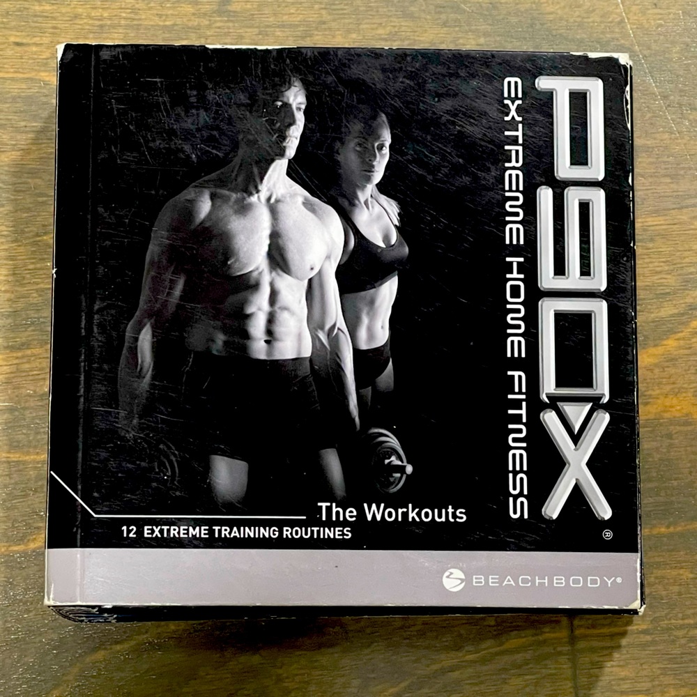 P90X set of workout DVDs
